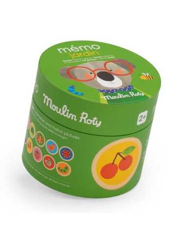 Mémo jardin en bois Les Popipop -...