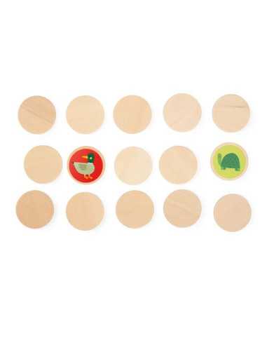 Mémo jardin en bois Les Popipop -... Mémo jardin en bois Les Popipop -...