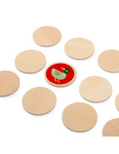 Mémo jardin en bois Les Popipop -... Mémo jardin en bois Les Popipop -...