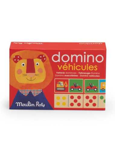 Jeu de dominos véhicules en bois Les... Jeu de dominos véhicules en bois Les...
