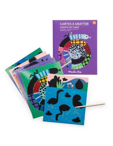 Cartes à gratter Les Toupitis -... Cartes à gratter Les Toupitis -...