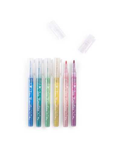 6 feutres à paillettes Les Rosalies -... 6 feutres à paillettes Les Rosalies -...