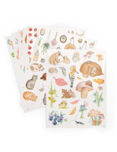 Cahier de coloriage et stickers Les... Cahier de coloriage et stickers Les...