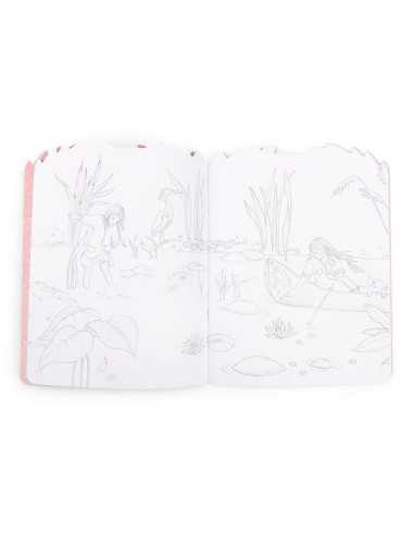 Cahier de coloriage et stickers Les... Cahier de coloriage et stickers Les...