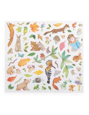 Décalcomanies Les Rosalies - Moulin Roty Décalcomanies Les Rosalies - Moulin Roty