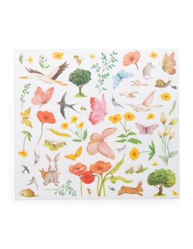 Décalcomanies Les Rosalies - Moulin Roty Décalcomanies Les Rosalies - Moulin Roty