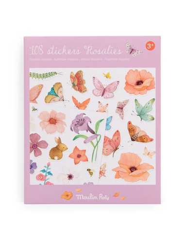 Pochette de 108 stickers Les Rosalies...