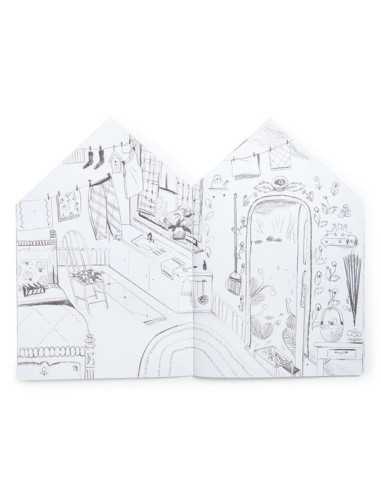 Cahier de coloriage et stickers Les... Cahier de coloriage et stickers Les...