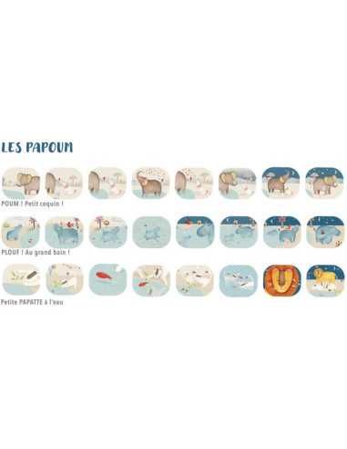 3 disques à histoires Les papoum -... 3 disques à histoires Les papoum -...