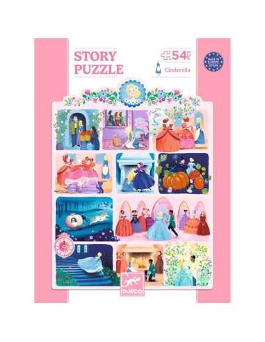 Story puzzle Cendrillon 54 pièces -... Story puzzle Cendrillon 54 pièces -...