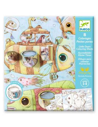 Coloriages Le voyage de Malo - Djeco
