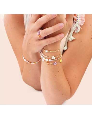 Kit bijoux perles et nacre - Graine... Kit bijoux perles et nacre - Graine...