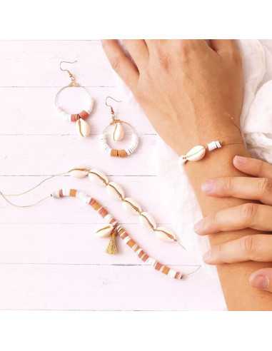 Kit bijoux Heishi - Graine Créative Kit bijoux Heishi - Graine Créative