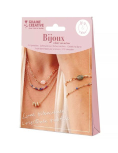 Kit bijoux pierres - Graine...
