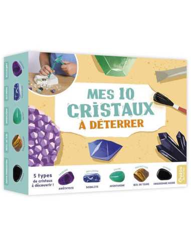 Mes 10 cristaux à déterrer - Auzou
