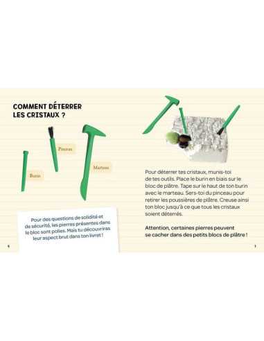 Mes 10 cristaux à déterrer - Auzou Mes 10 cristaux à déterrer - Auzou