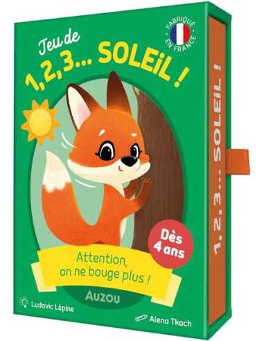 Jeu de cartes 1,2,3 soleil! - Auzou