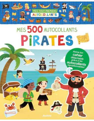 Mes 500 Autocollants pirates - Auzou