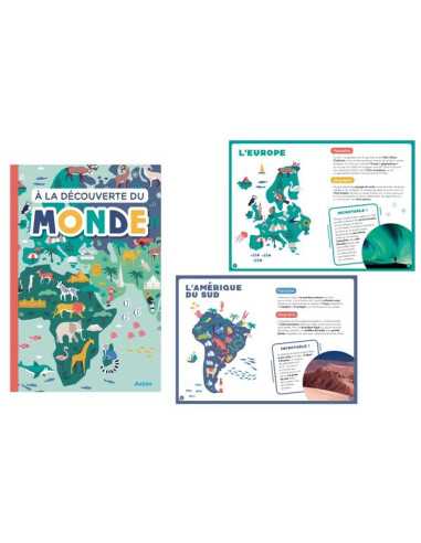 Mon atlas du monde aimanté - Auzou Mon atlas du monde aimanté - Auzou