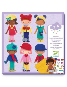 Collage de feutrine...