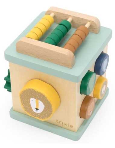 Petit cube d'activités en bois - Trixie Petit cube d'activités en bois - Trixie