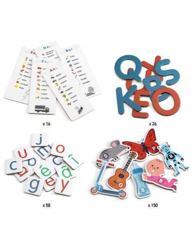 Mon grand coffret des lettres - Djeco Mon grand coffret des lettres - Djeco