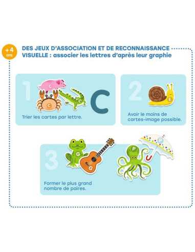 Mon grand coffret des lettres - Djeco Mon grand coffret des lettres - Djeco