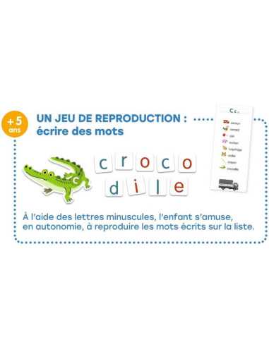 Mon grand coffret des lettres - Djeco Mon grand coffret des lettres - Djeco