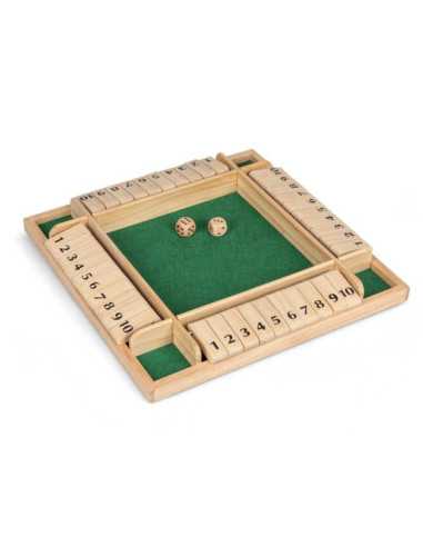 Jeu Shut the Box 4 joueurs