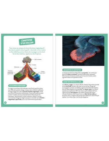 À la découverte des volcans - Auzou À la découverte des volcans - Auzou