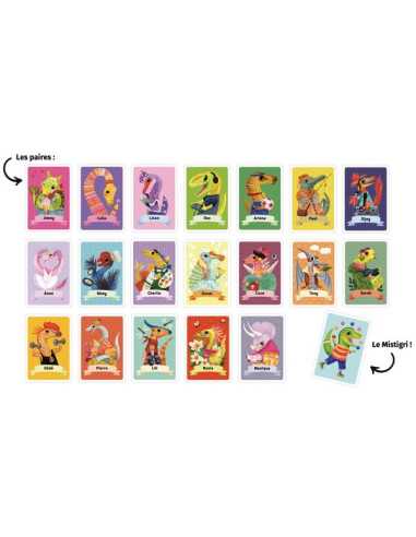 Jeu de Mistigri Dinosaures - Auzou Jeu de Mistigri Dinosaures - Auzou