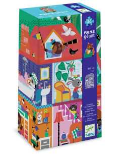 Puzzle géant La maison p'tits copains