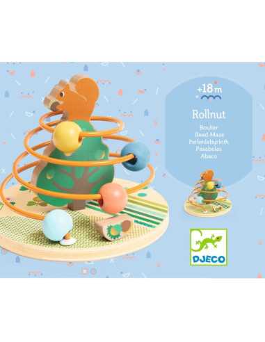 Boulier en bois RollNut - Djeco Boulier en bois RollNut - Djeco