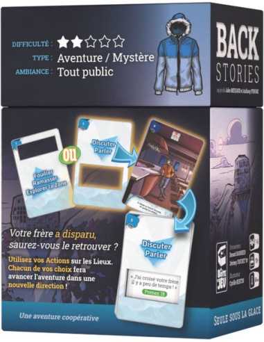 Jeu Backstories : Seule sous la glace Jeu Backstories : Seule sous la glace