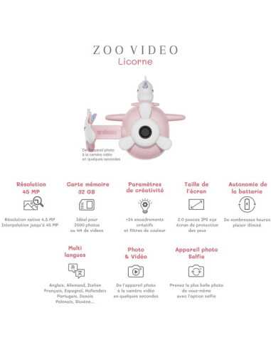 Camera Licorne Zoo Video - The Zoofamily Camera Licorne Zoo Video - The Zoofamily