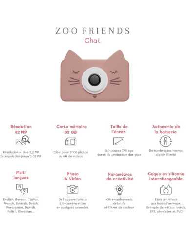 Appareil photo Chat - The Zoofamily Appareil photo Chat - The Zoofamily