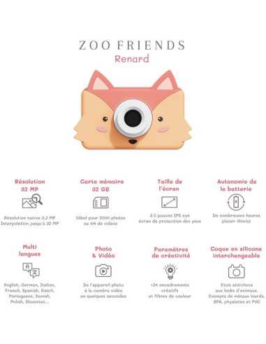 Appareil photo Renard - The Zoofamily Appareil photo Renard - The Zoofamily
