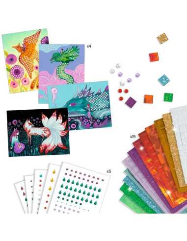 Mosaïques Créatures légendaires - Djeco Mosaïques Créatures légendaires - Djeco