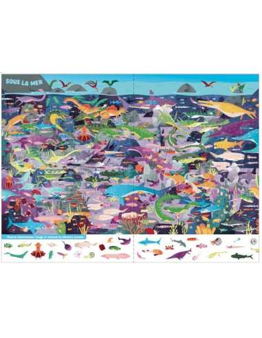 Livre Cherche et trouve Dinosaures -... Livre Cherche et trouve Dinosaures -...