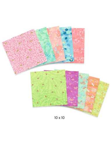 100 feuilles pour origami Haru - Djeco 100 feuilles pour origami Haru - Djeco