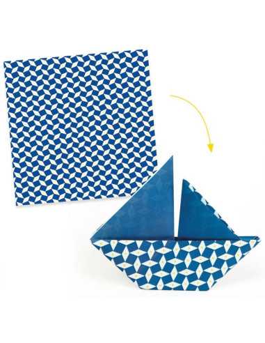 100 feuilles pour origami Natsu - Djeco 100 feuilles pour origami Natsu - Djeco