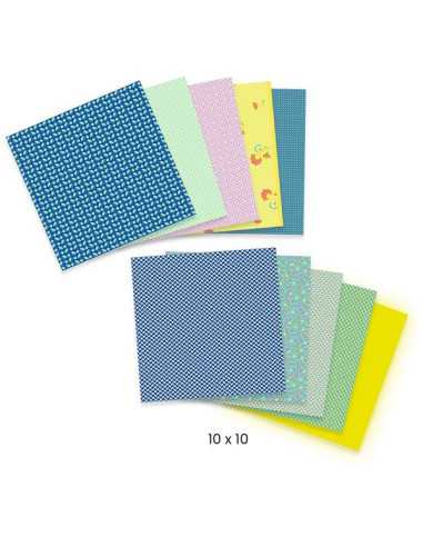 100 feuilles pour origami Natsu - Djeco 100 feuilles pour origami Natsu - Djeco