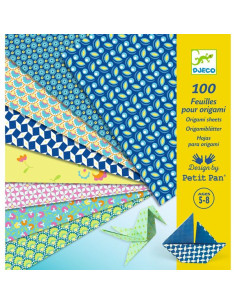 100 feuilles pour origami...