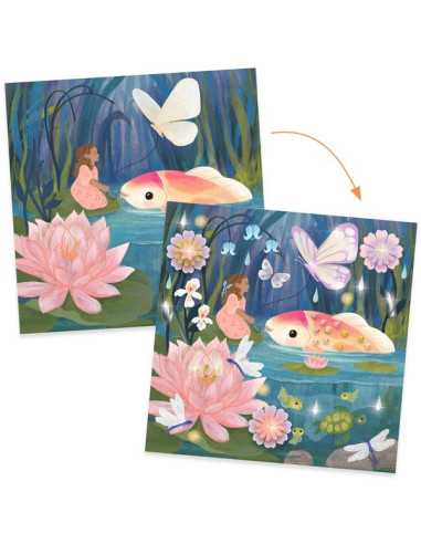 Contes à décorer Poucelina - Djeco Contes à décorer Poucelina - Djeco