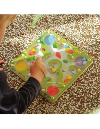 Labyrinthe magnétique Frogy Maze - Djeco Labyrinthe magnétique Frogy Maze - Djeco