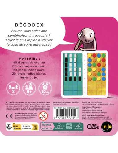 Jeu magnétique Décodex - Iello Jeu magnétique Décodex - Iello