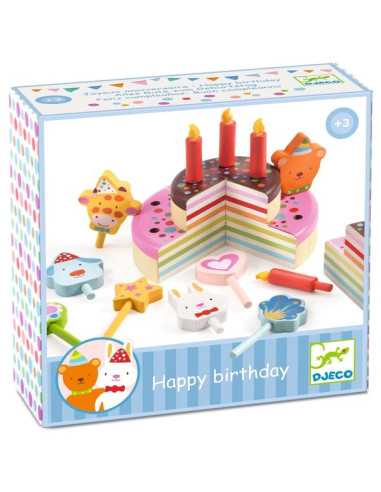 Gâteau Happy Birthday - Djeco Gâteau Happy Birthday - Djeco