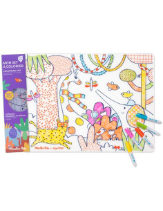 Set en silicone à colorier...