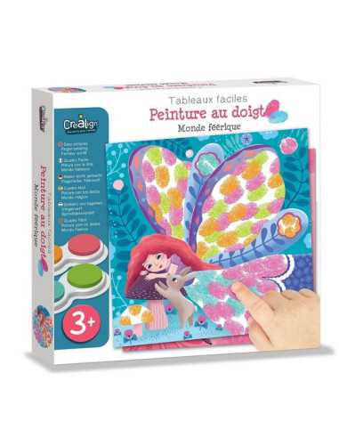 Peinture au doigt monde féerique -...
