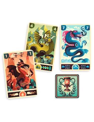 Jeu de cartes Dragon Deck - Djeco Jeu de cartes Dragon Deck - Djeco